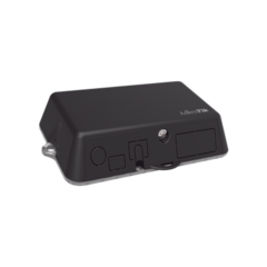 MIKROTIK (LtAP mini LTE) Modem 4G(LTE) para SIM, con Wi-Fi 2.4 GHz, Para uso en vehículos, c/puerto fast ethernet, 2 SIM, Bandas(1,2,3,7,8,20,38,40) RB912R-2ND-LTM&R11E-LTE
