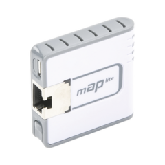 MIKROTIK (mAP lite) Mini Access Point 1 Puerto Fast Ethernet, Wi-Fi 2.4GHz 802.11b/g/n MOD: RBMAPL-2ND - comprar en línea