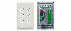 KRAMER RC-43SL Teclado Numérico de Control por Ethernet Sensible al Tacto de Sala con 6 Botones