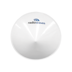 RADIOWAVES Radomo para antenas SPD2-5.2NS, SPD2-5.9NS, Dimensiones (2 ft), Reduce la carga del viento y mejora la estabilidad del enlace MOD: RD2