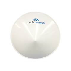 RADIOWAVES Radomo para Antenas SPD8-5.2NS, SPD8-5.9NS, Dimensiones (8 ft), Reduce la carga de viento y mejora la estabilidad del enlace. MOD: RD8