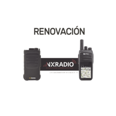 NXRADIO Renovacion de Servicio Anual NXRadio para Terminales NXPOC130, RG360 y M5 MOD: RENOVACIONNXRADIOTERMINAL