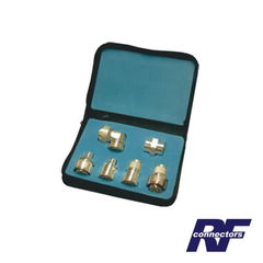 RF INDUSTRIES,LTD Kit completo de 6 Adaptadores 7-16 DIN. MOD: RFA-4013