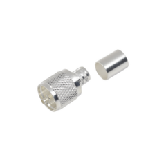 RF INDUSTRIES,LTD Conector UHF macho (PL-259) de anillo plegable para RG-8, BELDEN 8237, RG-213/U, 8267. MOD: RFU-507