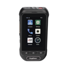 RUGGEAR RugGear Equipo PoC 3G/4G LTE Resistente al Agua con Pantalla Táctil 3" Compatible con NXRadio MOD: RG360