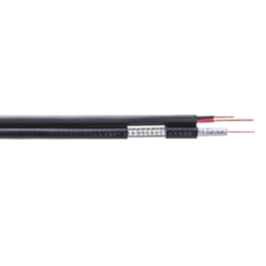 LINKEDPRO BY EPCOM Carrete de 305 metros / Cable coaxial RG59 / Tipo CCS SIAMES / Optimizado para HD / Intemperie MOD: RG59-S-CCS