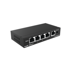 RUIJIE Switch Administrable PoE con 5 puertos Gigabit, gestión gratuita desde la nube RG-ES205GC