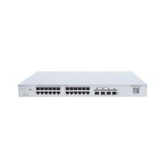 RUIJIE Switch Administrable PoE con 24 puertos Gigabit PoE 802.3af/at + 4 SFP+ para fibra 10Gb, gestión gratuita desde la nube, 370w MOD: RG-NBS3200-24GT4XS-P
