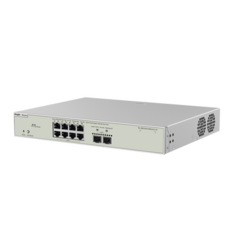RUIJIE Switch Multi-Gigabit PoE 370W 802.3BT Capa 3 Administrable Cloud, Diseñado Para Access Points WiFi 6 RG-NBS5300-8MG2XS-UP