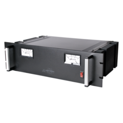 ASTRON Fuente de poder 13.8Vcc, 35A, lineal regulada con circuito cargador de baterías, para instalación en rack MOD: RM-35MBB