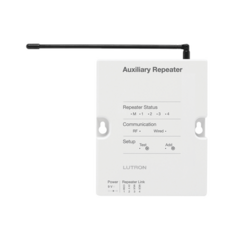 LUTRON ELECTRONICS Repetidor Auxiliar para controlador principal RRMAINREP 120V MOD: RR-AUX-REP