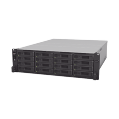 SYNOLOGY Servidor NAS para Rack (3 U) de 16 Bahías (Expandible a 40 Bahías) / Hasta 720 TB / 16GB RAM / Servicio Nube Gratis (P2P) / Administración Remota y Respaldo Programado RS4021XSPLUS