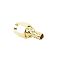 RF INDUSTRIES,LTD Conector SMA Macho de Anillo Plegable para Cable RG-58/U, Oro/Oro/Teflón. MOD: RSA-3000-1C - comprar en línea