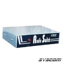 SYSCOM Radio Switch completo con radio receptor portátil en VHF integrado. MOD: RS-WRV