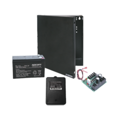 EPCOM POWERLINE Kit con fuente ELK Products ( ELK624 ) con salida de 12 Vcc a 1 Amper, incluye transformador y batería de 7 Amper MOD: RT1640ELKPL7