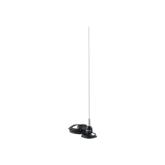 HUSTLER Antena móvil VHF Con Montaje Magnético y Conector Mini UHF Macho, 148-174 MHz MOD: RUM-150M