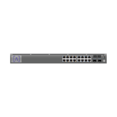 ALTA LABS Switch Gigabit PoE+ Administrable / 16 puertos 10/100/1000 Mbps + 2 Puertos SFP Uplink / Hasta 120W / Alta LabsCloud. S16-POE