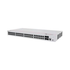 HUAWEI Switch Gigabit Administrable Capa 2 / 48 puertos 10/100/1000 Mbps / 4 Puertos SFP Uplink / Administración Nube Gratis S220-48T4S