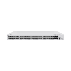 HUAWEI Switch Gigabit Administrable Capa 2 / 48 puertos 10/100/1000 Mbps / 4 Puertos SFP+ Uplink / Administración Nube Gratis S220-48T4X