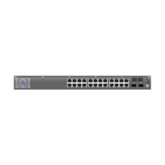 ALTA LABS Switch Gigabit PoE+ Administrable / 24 puertos 10/100/1000 Mbps (16 de ellos POE+) + 2 Puertos SFP Uplink / Hasta 240W / Alta LabsCloud. S24-POE