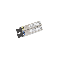 MIKROTIK Transceptores MiniGbic SFP 1.25G LC WDM para fibra Mono Modo 20 Kms MOD: S-3553LC20D
