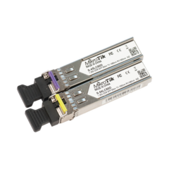 MIKROTIK Par de modulos SFP, S-45LC80D and S-54LC80D (SM) (80km) MOD: S-4554LC80D