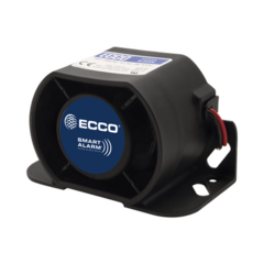 ECCO Alarma de reversa inteligente 12-24 V, 82- 107 dBA MOD: SA-901N
