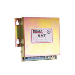 PIMA Interface universal de conversión vía radio para paneles que soporte formato CONTACT ID. Compatible receptora SENTRYRADIO de PIMA MOD: SAT9-PID