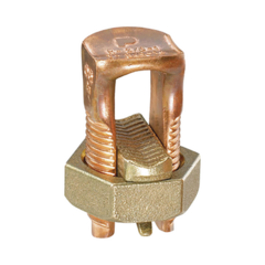 PANDUIT Conector Mecánico de Puesta a Tierra, de Cobre, Para Cables de Calibre 8 a 4 AWG MOD: SBC3-C