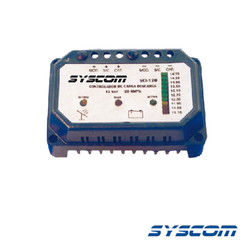 SYSCOM Controlador de Carga y Descarga para Sistemas Solares 30 A, 12 Vcc. MOD: SCI130