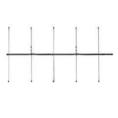 SYSCOM Antena base VHF, direccionales, rango de frecuencia 136 - 174 MHz MOD: SD-1505