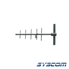 SYSCOM Antena Yagi Direccional, 375-405 MHz, 5 Elementos, 9 dB, 300 Watt. MOD: SD-380-5
