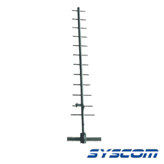 SYSCOM Antena Base UHF, Direccional, Rango de Frecuencia 440 - 470 MHz. MOD: SD-45012