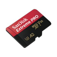 SANDISK Memoria Micro SD de 128 GB / EXTREME PRO / Uso en Drones - Action Cam - Cámaras Fotograficas / Incluye Adaptador MOD: SDS128EX