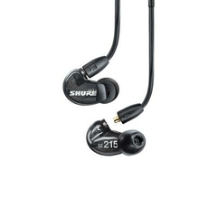 SE215DYBK+UNI Auriculares Sound Isolating™ Shure - Color Negro, Potentes y de calidad profesional, con gran aislamiento de sonido. - buy online