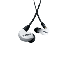 Shure SE215DYWH+UNI Auriculares Sound Isolating™ - Modelo Shure, Cancelación de Ruido, Micrófono Incorporado, Cable Desmontable - Sonido Claro e Inmersivo en internet