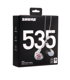 SE535-CL Shure Audífono - Calidad de sonido superior - Ideal para audiófilos.