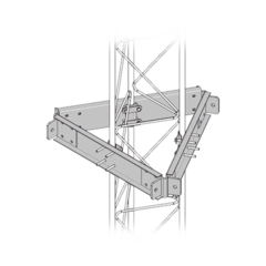 SYSCOM TOWERS Estabilizador de Torre para Tramos STZ-35G Galvanizado por Inmersión en Caliente. MOD: SEST-35G