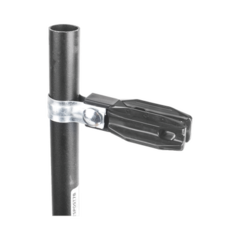 SFIRE Aislador de paso o esquina con abrazadera incluida de 1 Pulgada para uso en tubería de malla ciclónica. MOD: SFABRAZADERA1P