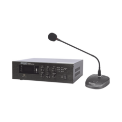 EPCOM PROAUDIO KIT de Amplificador de Audio de 240W Modelo SFB240 | más Micrófono de Escritorio Modelo SF621A MOD: SFB240/MIC