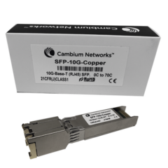 CAMBIUM NETWORKS Transceptor MiniGbic SFP, (RJ45) 10 Gbps Ethernet MOD: SFP-10G-COPPER
