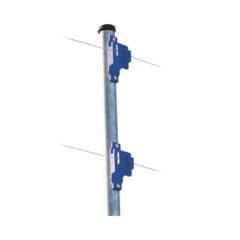 SFIRE Aislador de Paso colo Azul reforzado para cercos eléctricos, resistente al clima extremoso MOD: SFPASOB