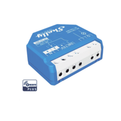 SHELLY Zwave Relevador inalámbrico inteligente, contacto seco, 16A, 110-230 V, compatible con HUB Zwave, Hubitat HC7 y HC8 SHELLYQZ1