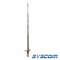 SYSCOM Antena Base VHF, Omnidireccional, Rango de Frecuencia 142 - 172 MHz. MOD: SJ-4VM