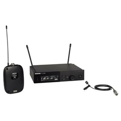 Shure SLXD14/93-G58 Sistema inalámbrico digital con micrófono de solapa WL93 - Excelente calidad de sonido, Comunicación profesional de larga distancia en internet