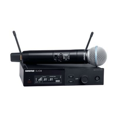 Shure SLXD24/B58-G58 - Sistema Inalámbrico Digital con Micrófono para Voz Cápsula BETA58 - Potente y Profesional