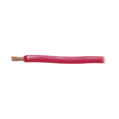 INDIANA Cable 8 awg color rojo,Conductor de cobre suave cableado. Aislamiento de PVC, auto extinguible. ((Venta por Metro) MOD: SLY-296-RED