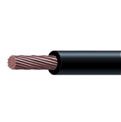 INDIANA (SLY304) Cable de Cobre Recubierto THW-LS Calibre 10 AWG 19 Hilos Color negro (Venta por Metro) SLY-304-BLK