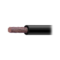 INDIANA Cable de Cobre Recubierto THW-LS Calibre 4/0 AWG 19 Hilos Color Negro (50 metros). MOD: SLY-349-BLK/50