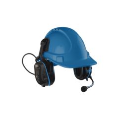 SENSEAR Protector Auditivo con montaje de casco, micrófono de brazo flexible con cancelación de ruido, comunicación cara a cara, alerta del medio ambiente, Bluetooh y comunicación a corto alcance. MOD: SM1PHW01